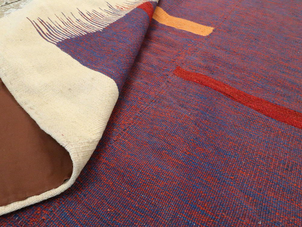 Modern Persian Flatweave, No.25623 - Gss