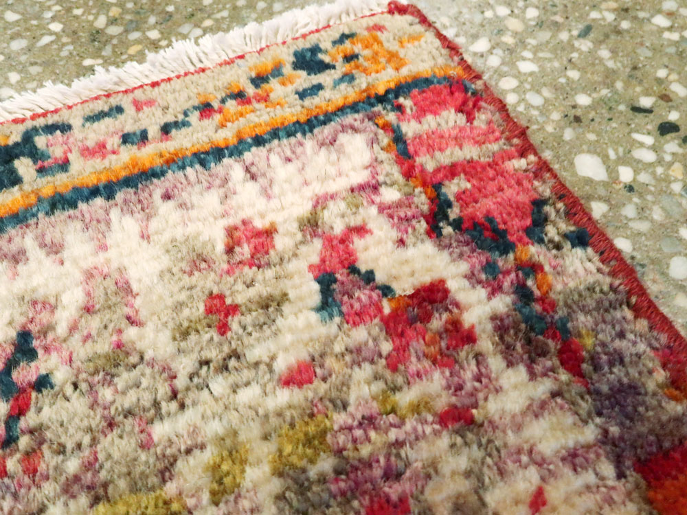 Vintage Persian Shiraz Tribal Bag Face, No.25634 - Gss