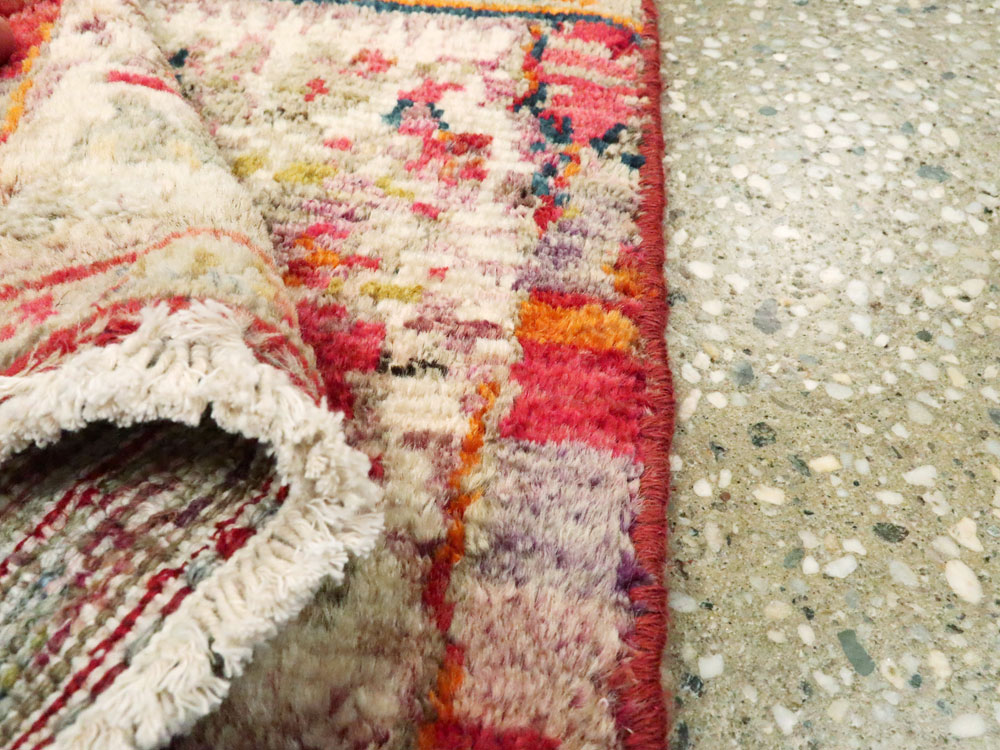 Vintage Persian Shiraz Tribal Bag Face, No.25634 - Gss