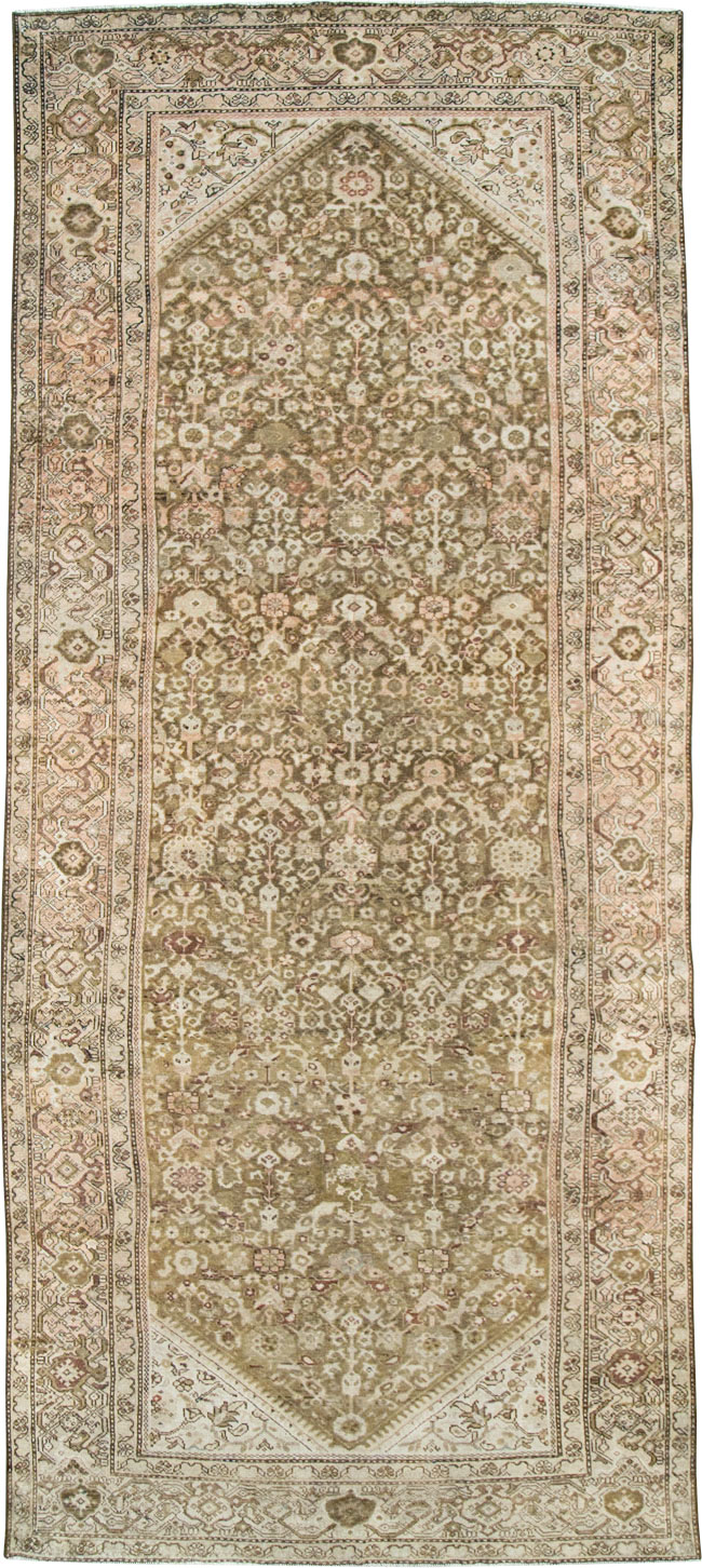 Antique Persian Malayer Gallery Carpet, No.25667 - Gss