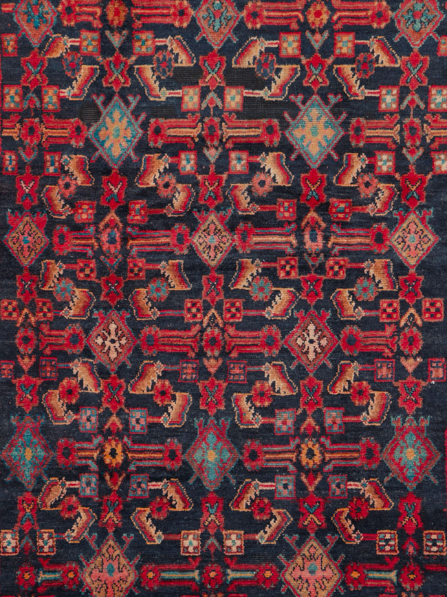 Vintage Persian Malayer Gallery Rug, No.25683 - Gss