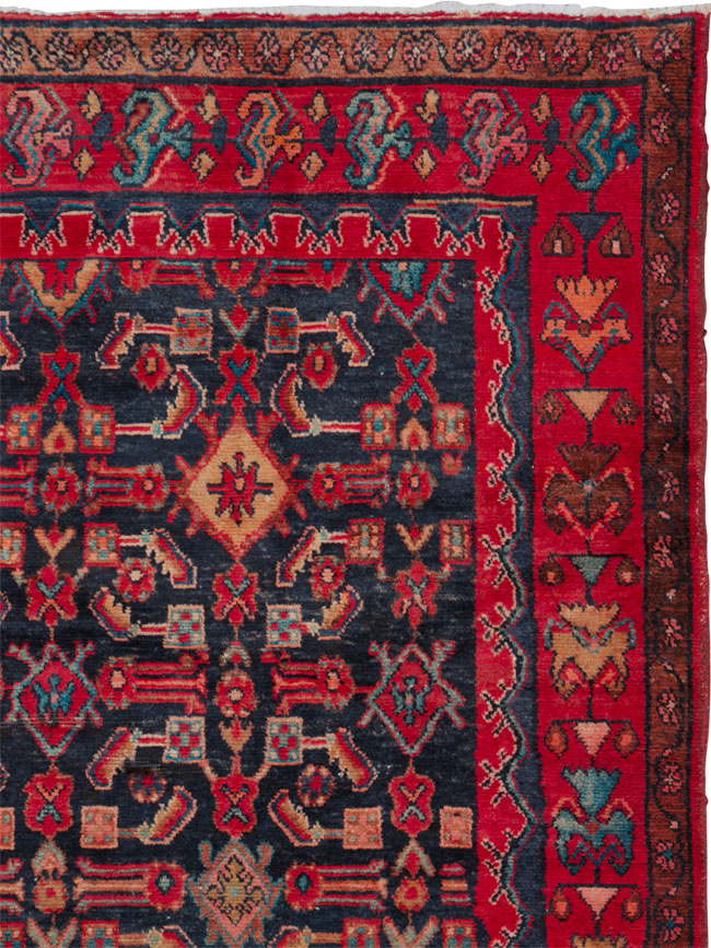 Vintage Persian Malayer Gallery Rug, No.25683 - Gss