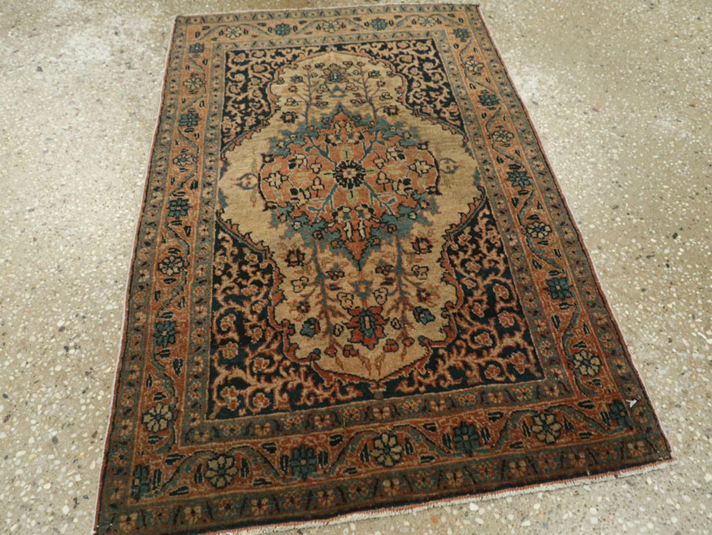 Antique Persian Tabriz Hagi Jalili Rug, No.25684 - Gss