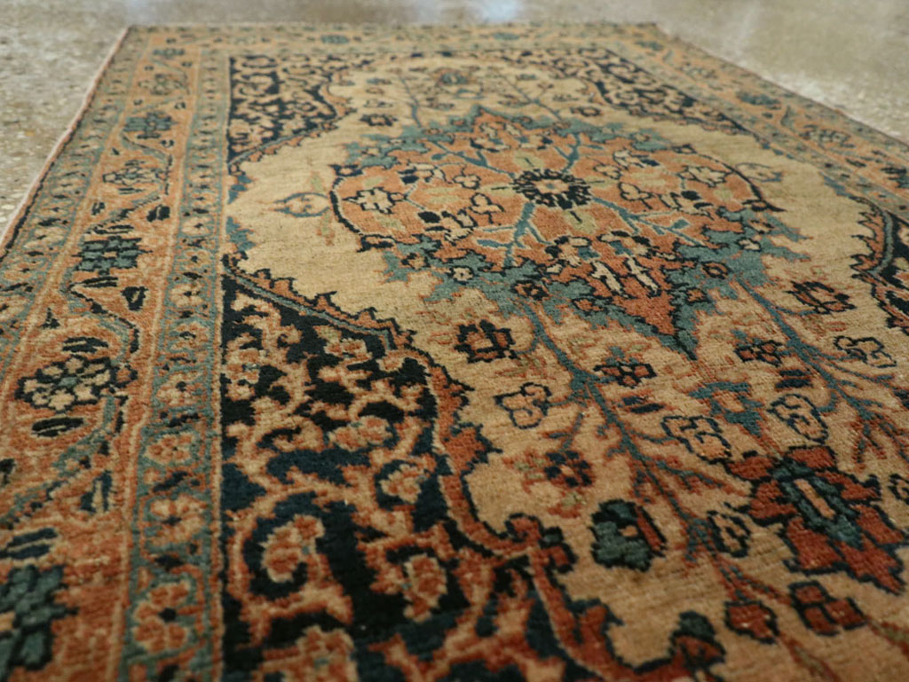 Antique Persian Tabriz Hagi Jalili Rug, No.25684 - Gss