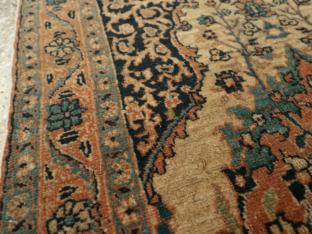 Antique Persian Tabriz Hagi Jalili Rug, No.25684 - Gss