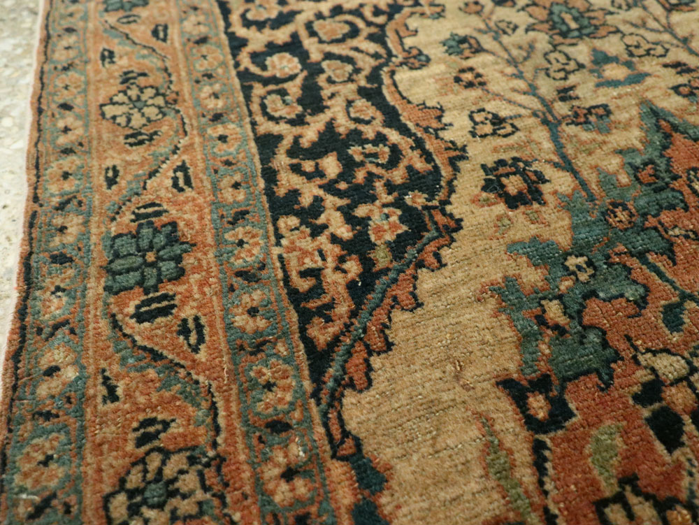 Antique Tabriz Hagi Jalili Rug, No.25684 - Gss