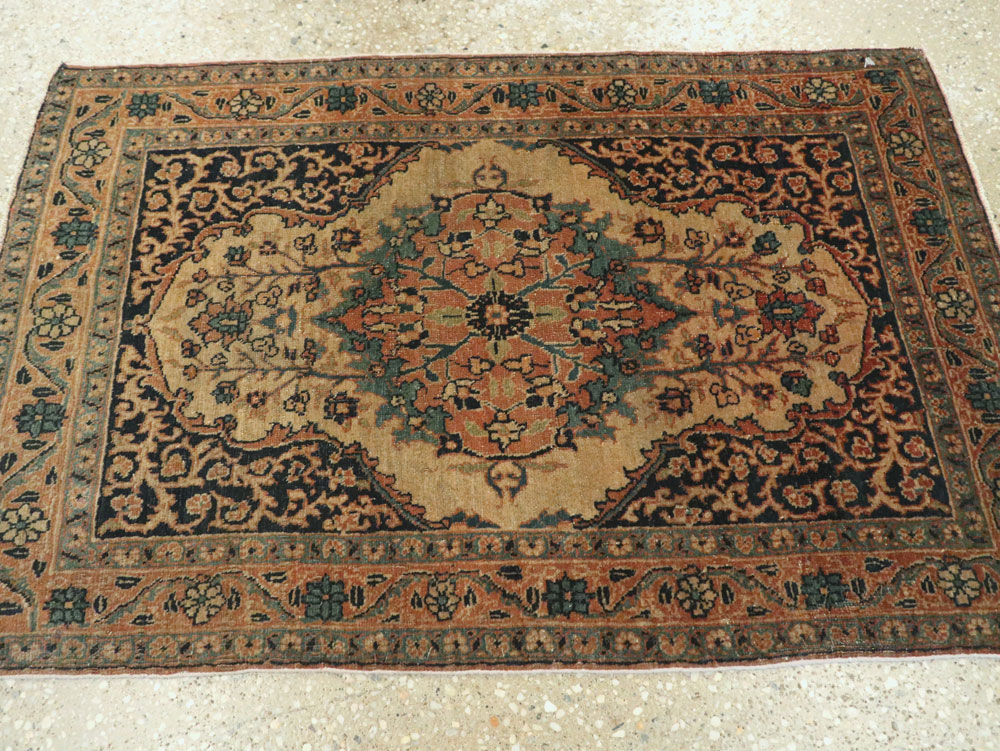 Antique Tabriz Hagi Jalili Rug, No.25684 - Gss