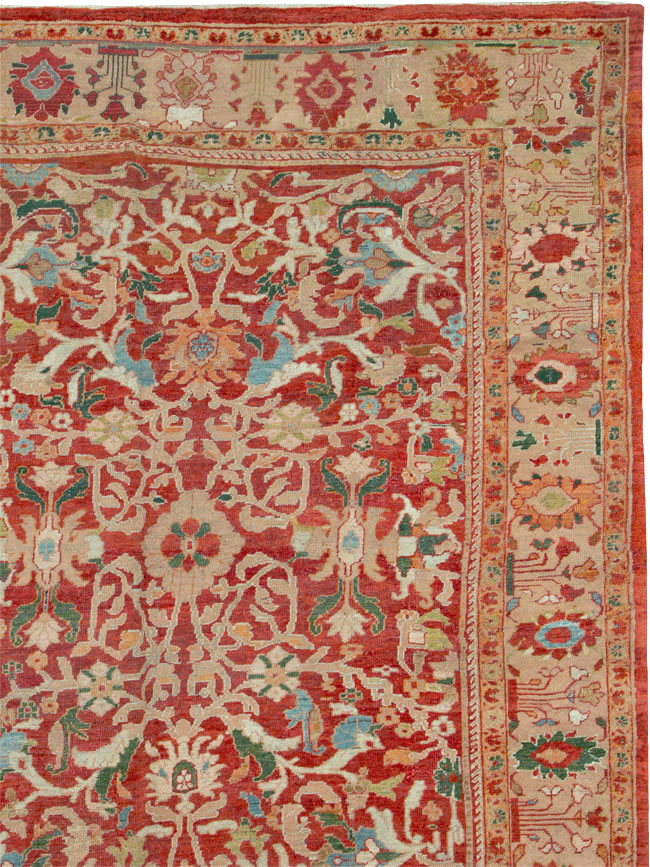 Antique Persian Mahal Carpet, No.25685 - Gss
