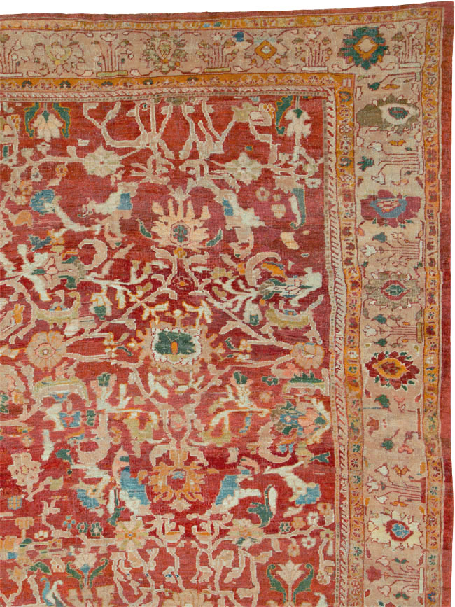 Antique Persian Mahal Carpet, No.25685 - Gss