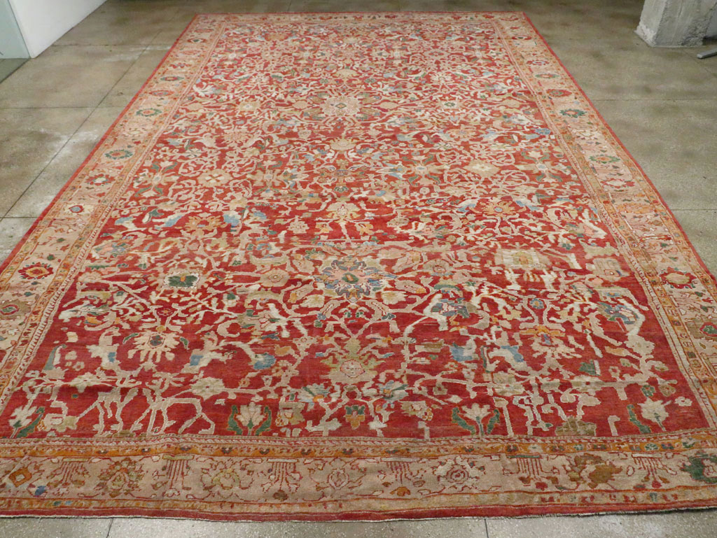 Antique Persian Mahal Carpet, No.25685 - Gss
