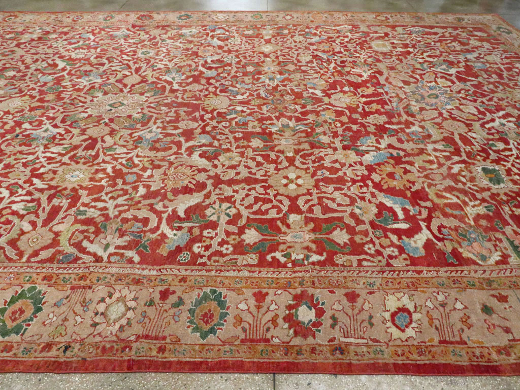 Antique Persian Mahal Carpet, No.25685 - Gss
