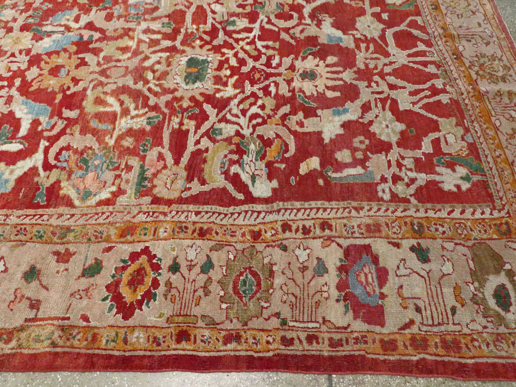 Antique Persian Mahal Carpet, No.25685 - Gss