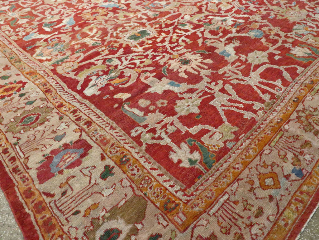 Antique Persian Mahal Carpet, No.25685 - Gss