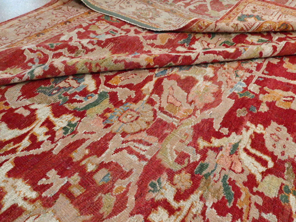 Antique Persian Mahal Carpet, No.25685 - Gss