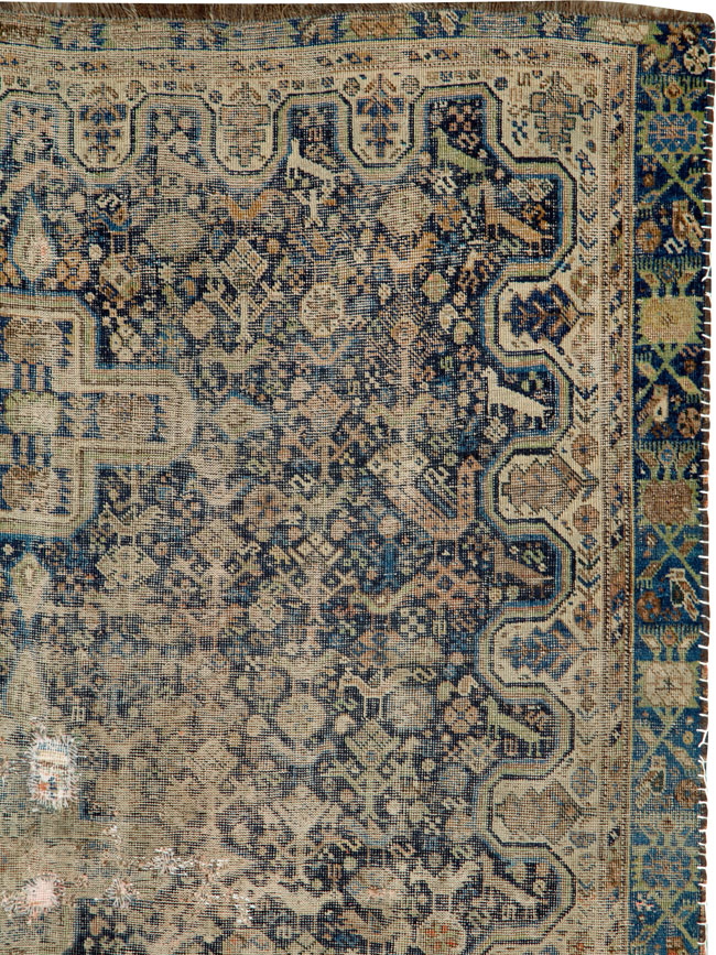 Antique Persian Afshar Rug, No.25690 - Gss