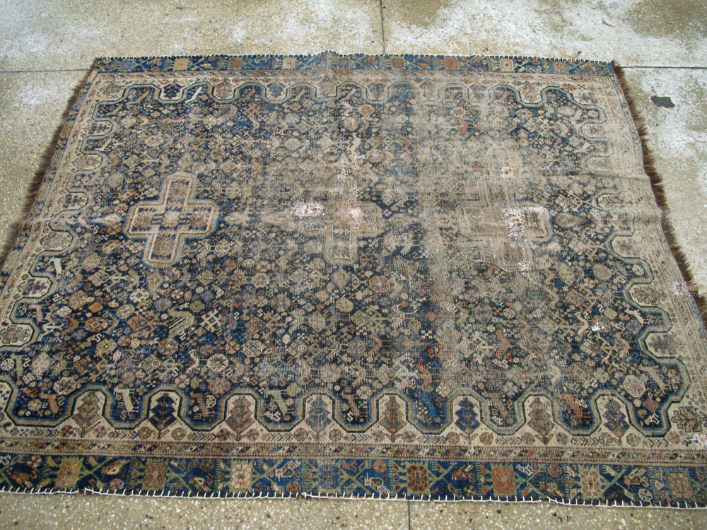Antique Persian Afshar Rug, No.25690 - Gss