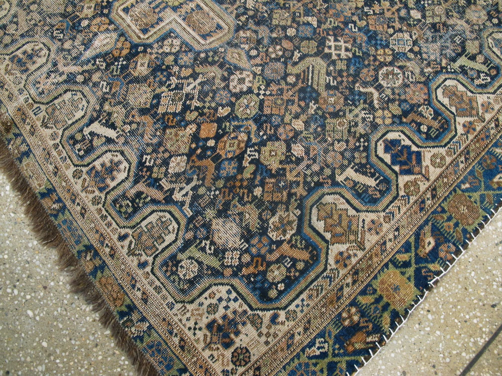 Antique Persian Afshar Rug, No.25690 - Gss