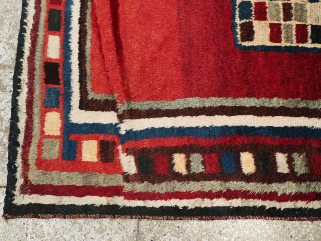 Vintage Persian Gabbeh Rug, No.25694 - Gss