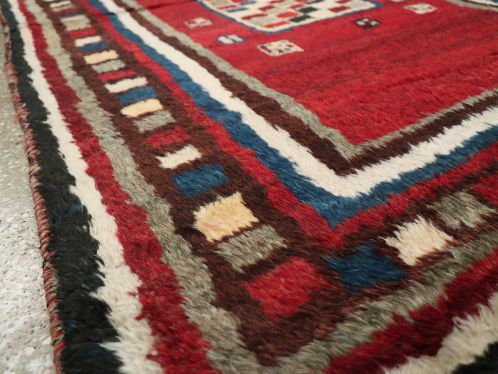 Vintage Persian Gabbeh Rug, No.25694 - Gss