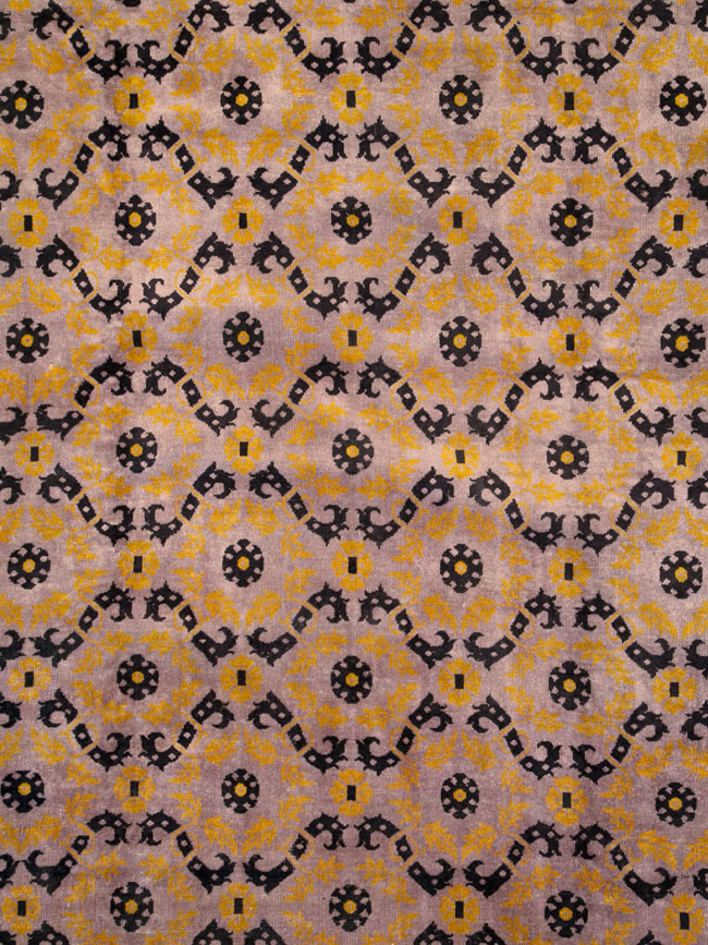 Vintage Chinese Art Deco Carpet, No.25716 - Gss