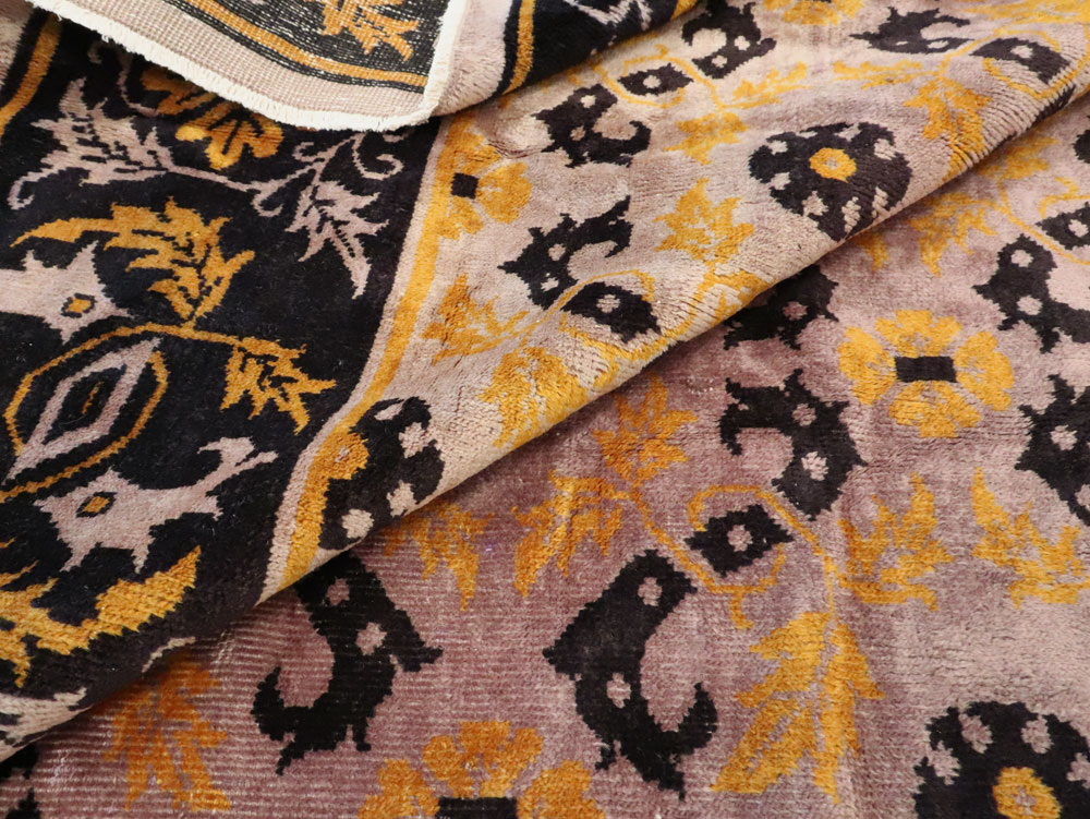 Vintage Chinese Art Deco Carpet, No.25716 - Gss