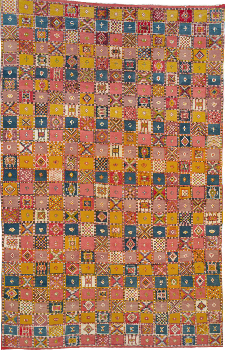 Vintage Moroccan Oversize Carpet, No.25717 - Gss