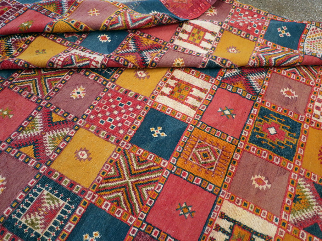 Vintage Moroccan Oversize Carpet, No.25717 - Gss