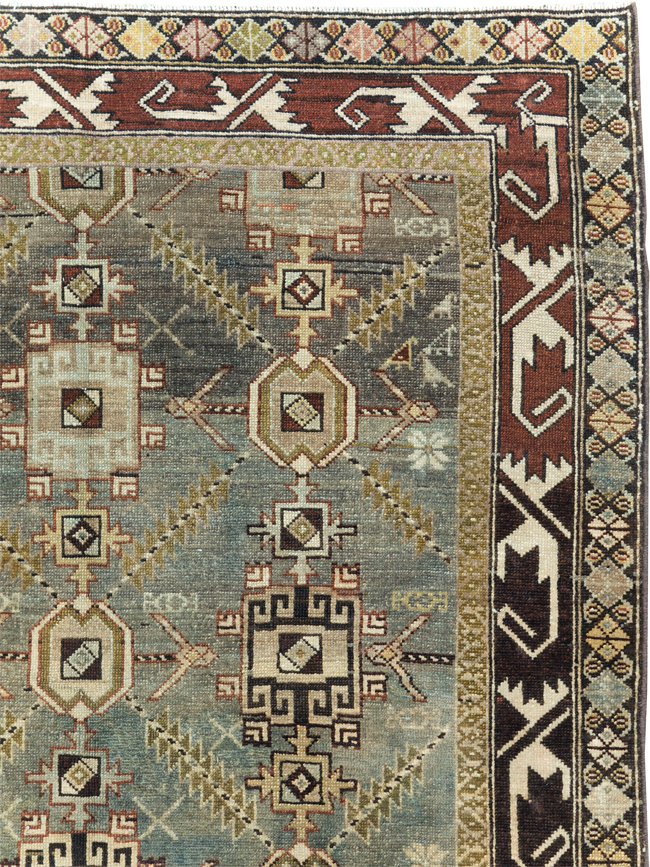 Vintage Persian Malayer Rug, No.25723 - Gss