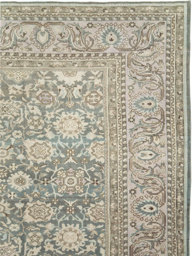 Vintage Persian Malayer Room Size Carpet, No.25731 - Gss