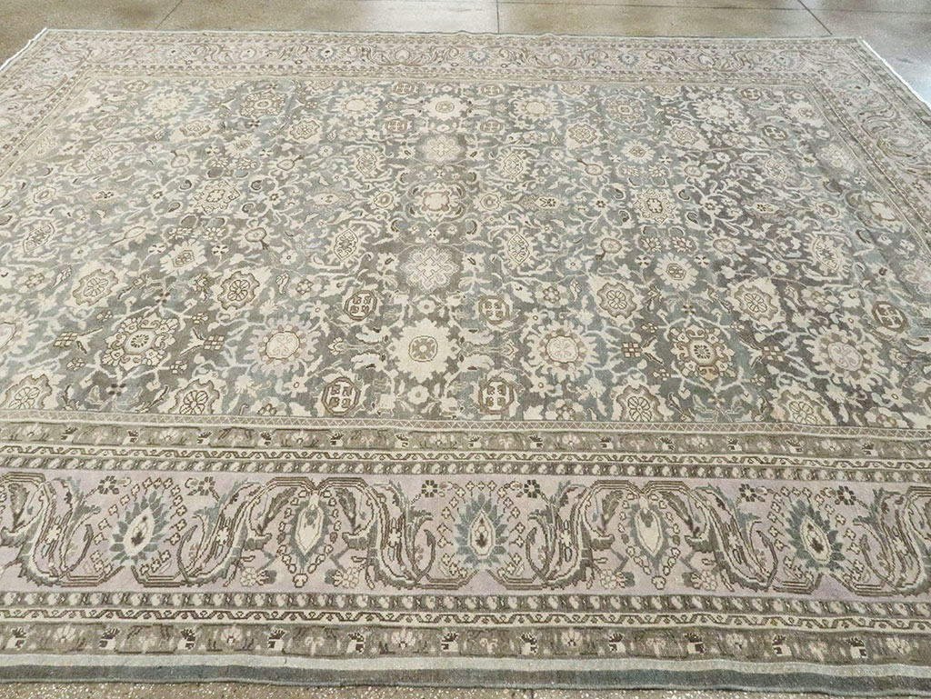 Vintage Persian Malayer Room Size Carpet, No.25731 - Gss