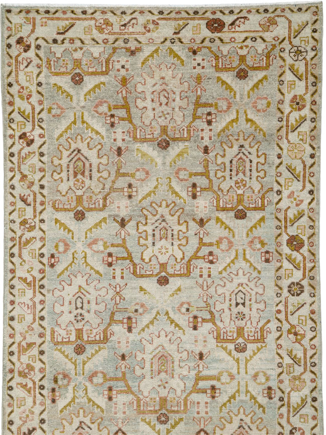 Vintage Persian Malayer Runner (Pair: 1 of 2), No.25734 - Gss