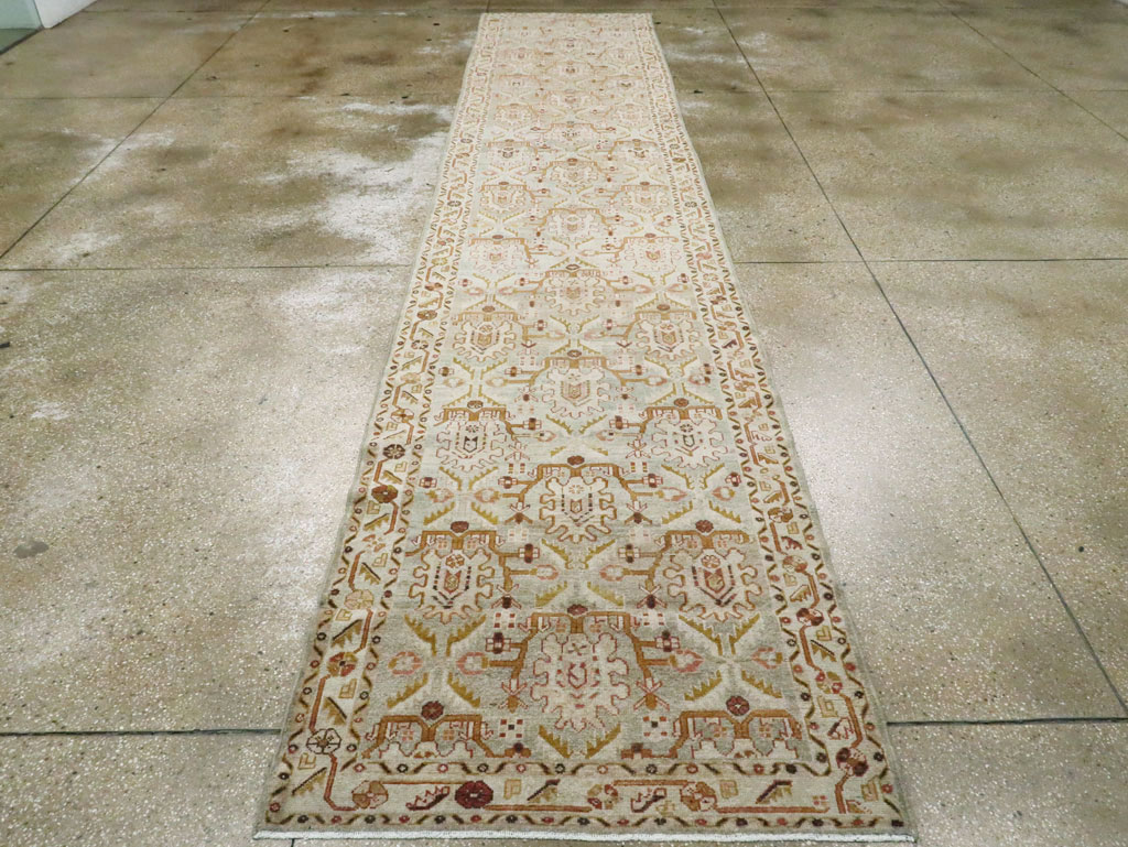 Vintage Persian Malayer Runner (Pair: 1 of 2), No.25734 - Gss