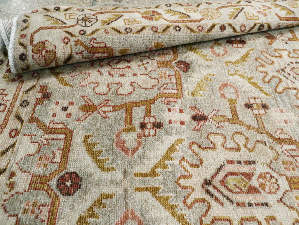 Vintage Persian Malayer Runner (Pair: 1 of 2), No.25734 - Gss