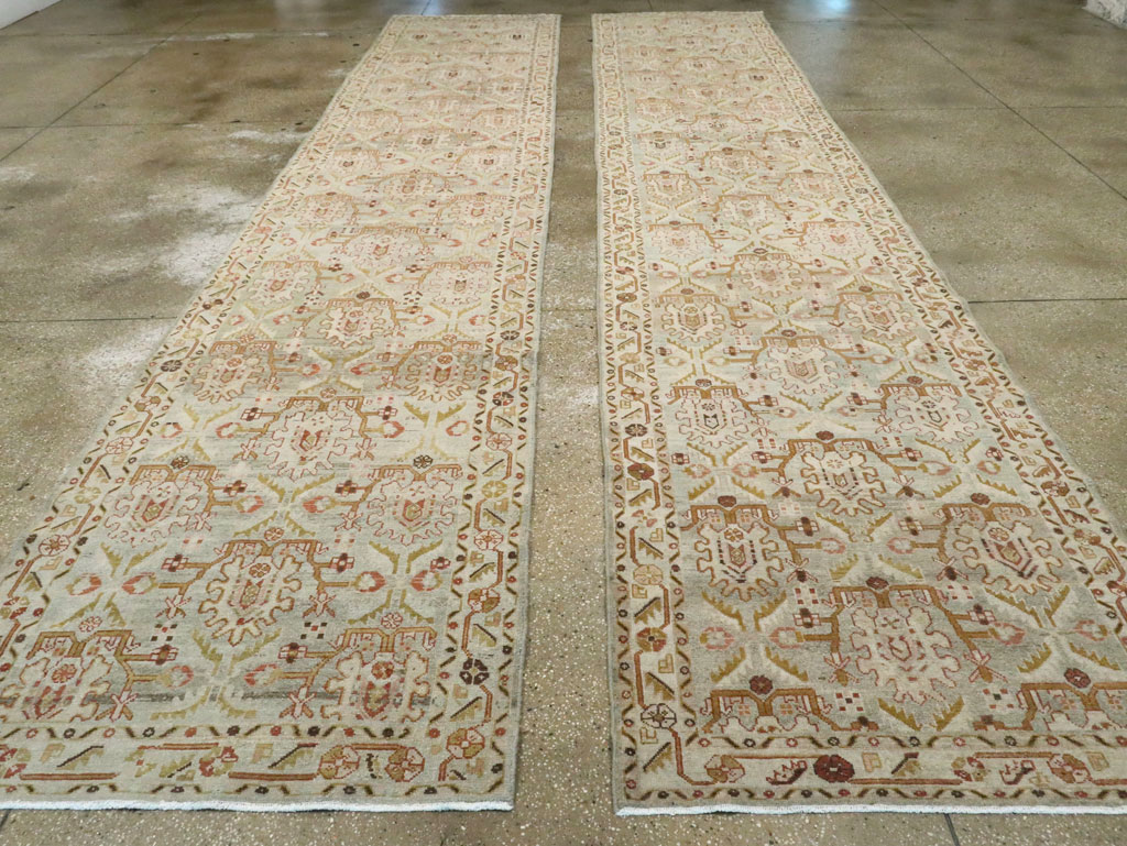 Vintage Persian Malayer Runner (Pair: 1 of 2), No.25734 - Gss