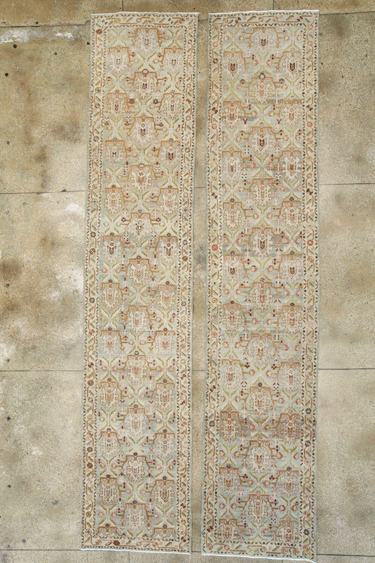 Vintage Persian Malayer Runner (Pair: 1 of 2), No.25734 - Gss