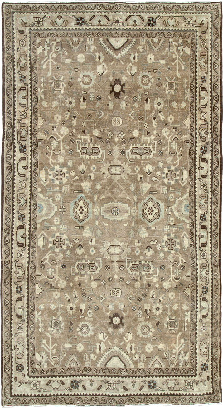 Vintage Persian Malayer Gallery Carpet, No.25737 - Gss