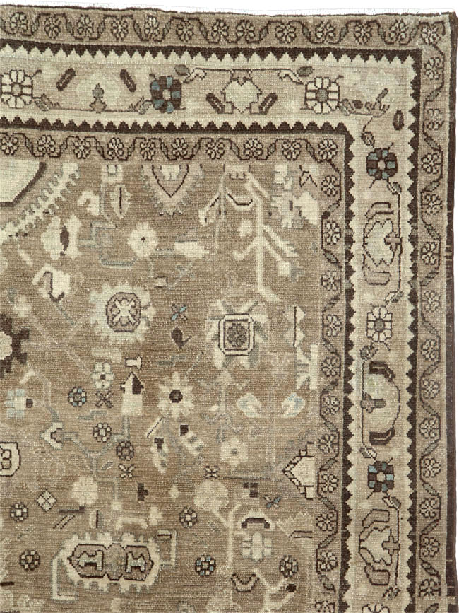 Vintage Persian Malayer Gallery Carpet, No.25737 - Gss