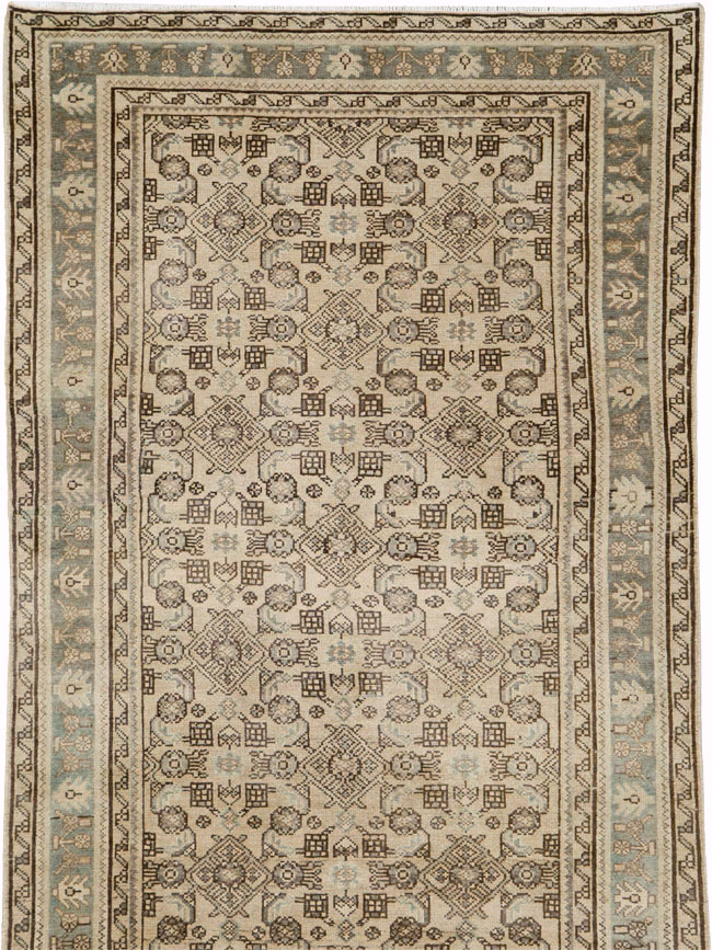 Vintage Persian Malayer Runner (Pair: 1 of 2), No.25738 - Gss