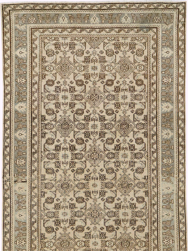 Vintage Persian Malayer Runner (Pair: 1 of 2), No.25738 - Gss
