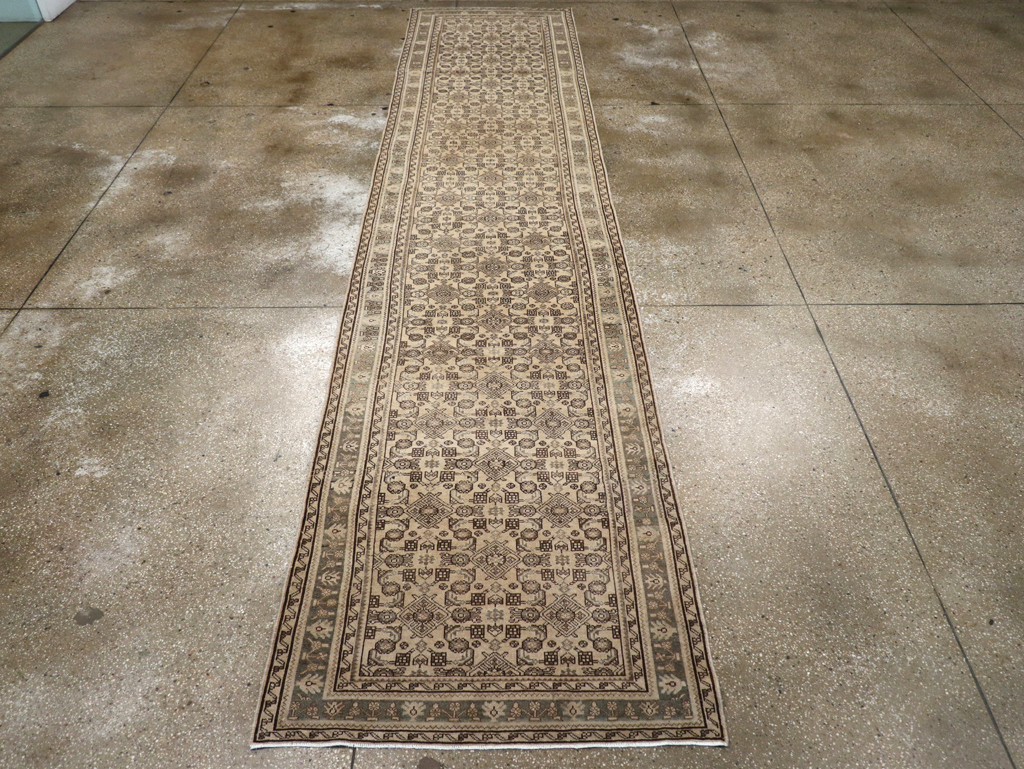 Vintage Persian Malayer Runner (Pair: 1 of 2), No.25738 - Gss