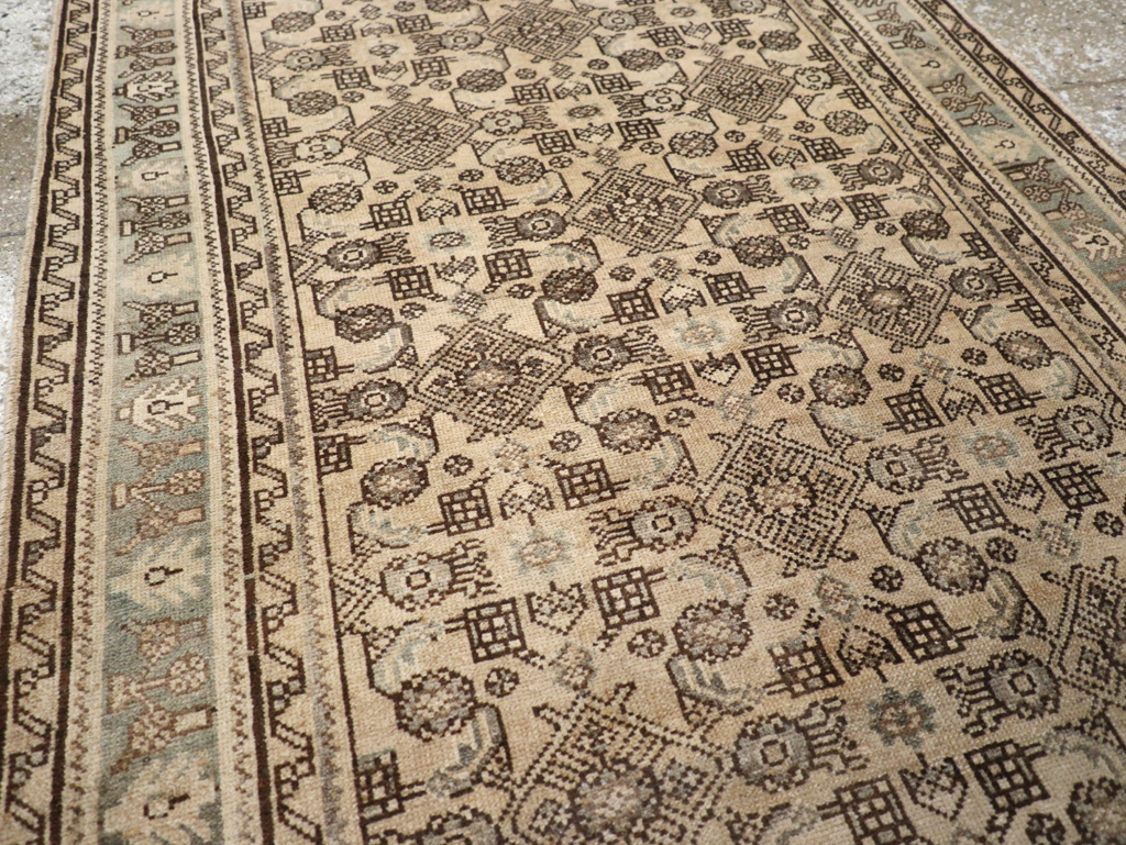 Vintage Persian Malayer Runner (Pair: 1 of 2), No.25738 - Gss