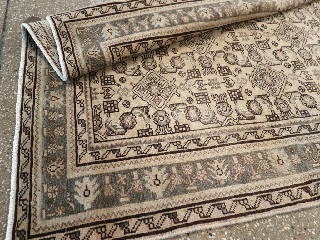 Vintage Persian Malayer Runner (Pair: 1 of 2), No.25738 - Gss