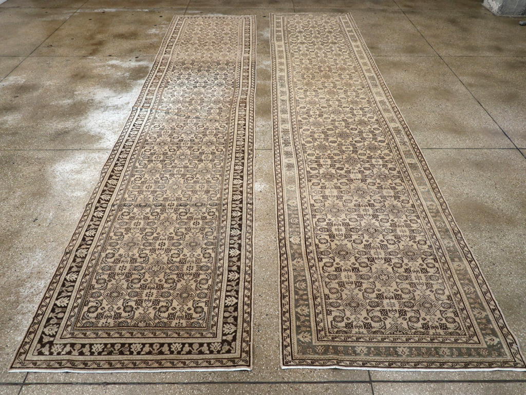 Vintage Persian Malayer Runner (Pair: 1 of 2), No.25738 - Gss