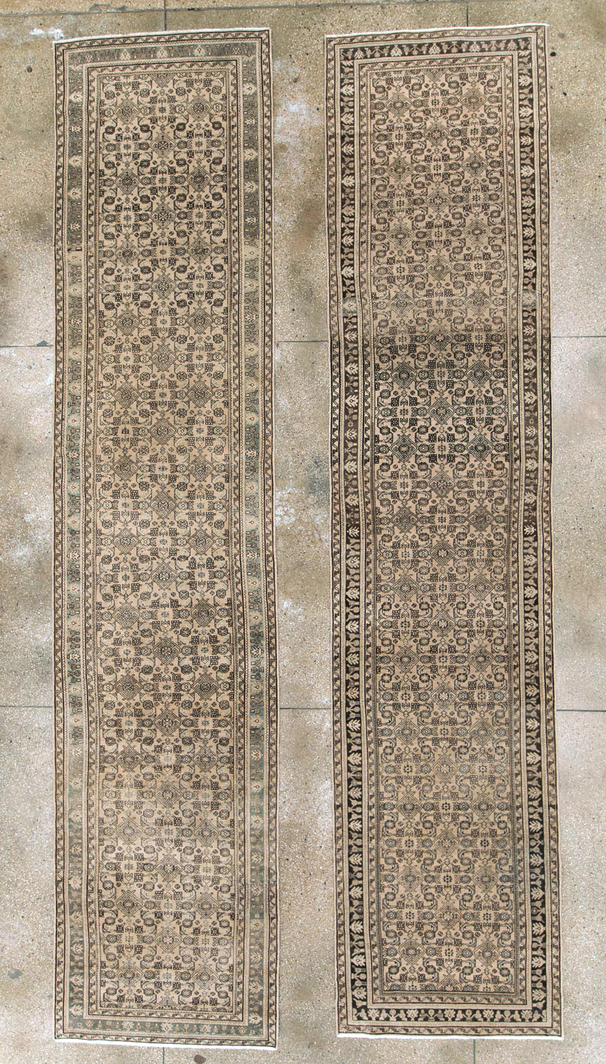 Vintage Persian Malayer Runner (Pair: 1 of 2), No.25738 - Gss