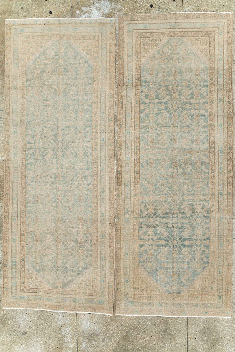Vintage Persian Malayer Gallery Carpet (Pair: 2 of 2), No.25744 - Gss