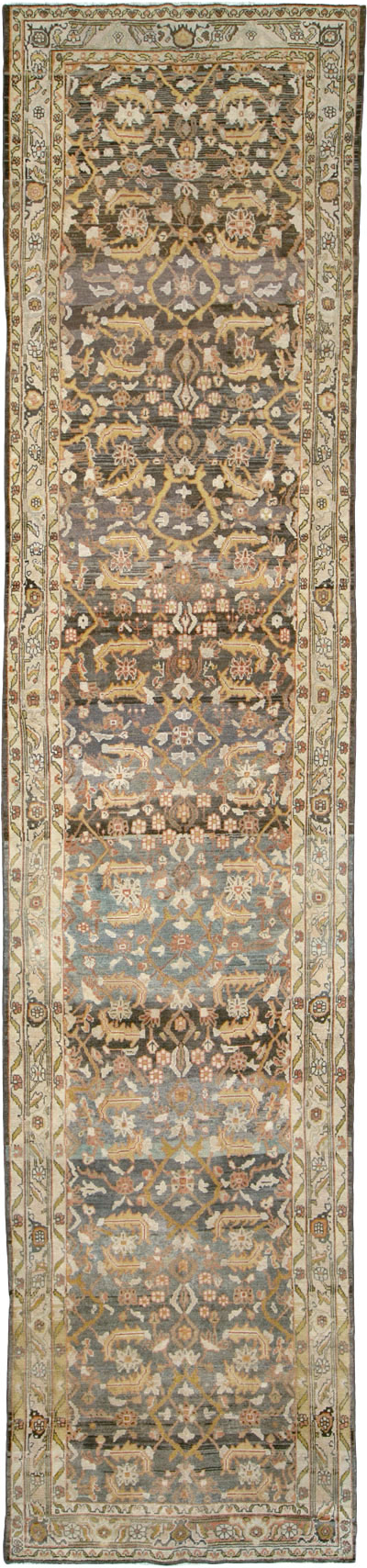 Vintage Persian Malayer Runner (Pair: 1 of 2), No.25747 - Gss