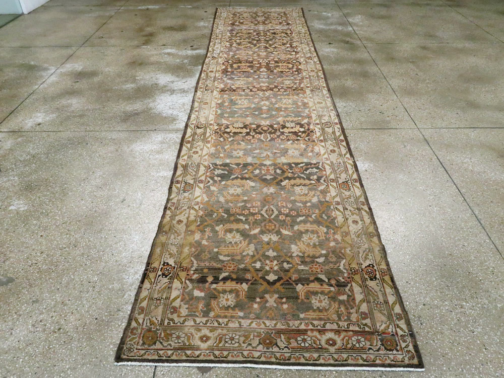 Vintage Persian Malayer Runner (Pair: 1 of 2), No.25747 - Gss