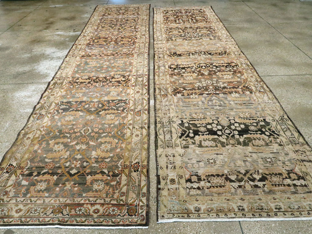 Vintage Persian Malayer Runner (Pair: 1 of 2), No.25747 - Gss