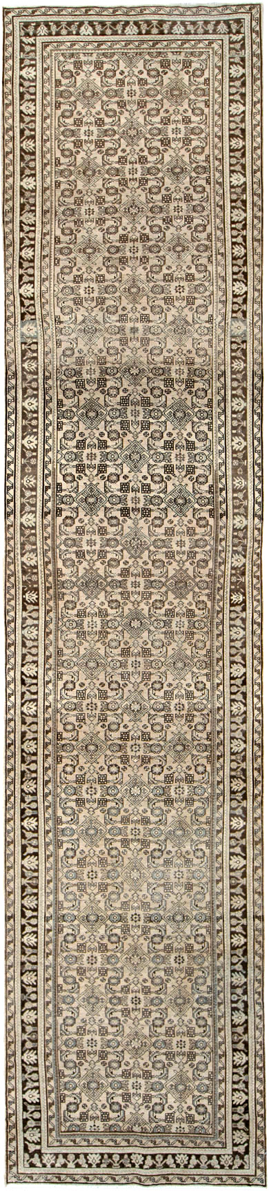 Vintage Persian Malayer Runner (Pair: 2 of 2), No.25749 - Gss