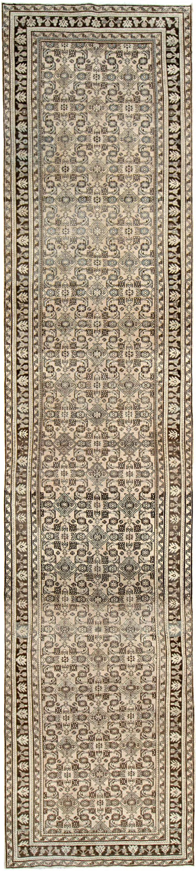 Vintage Persian Malayer Runner (Pair: 2 of 2), No.25749 - Gss
